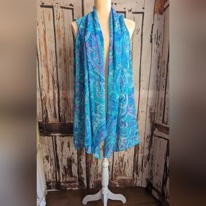 Open semi sheer cardigan